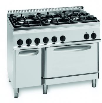 PF105GG7 10321003 (25) K Herd, Gas, 6 Brenner, Gas-Backofen, 105x70x85